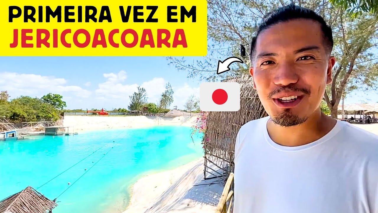 Um japonês em Jericoacoara pela primeira vez