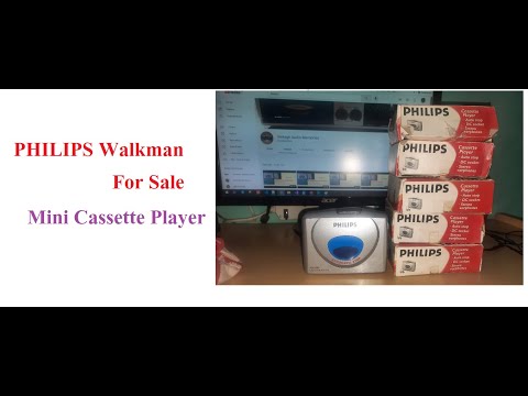 Philips walkamn for sale | Mini cassette player | Vintage Audio Memories