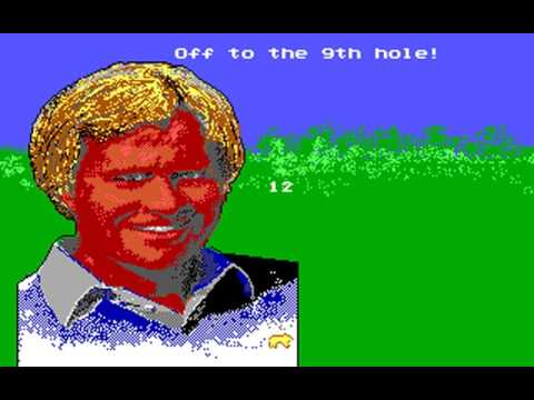 Jack Nicklaus' Greatest 18 Holes of Major Championship Golf (Sculptured) (MS-DOS) [1988] PC Longplay