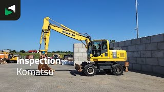 Escavadora de rodas Komatsu PW180 -7E0 OUTRIGGERS + BLADE a venda - Imagem 4 | Machineryline PT Escavadora de rodas Komatsu PW180 -7E0 OUTRIGGERS + BLADE | Imagem 4 - Machineryline