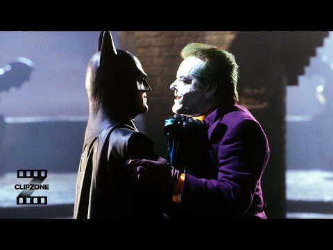 Batman (1989) | Batman Vs The Joker! | ClipZone: Heroes & Villains