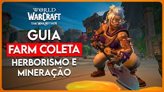 Guia COMPLETO do Farm de COLETA! (Herborismo e Mineração)