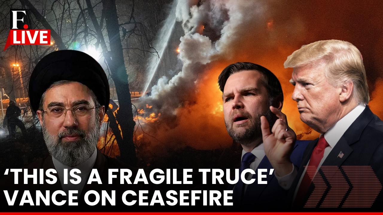 US Iran Ceasefire LIVE | US Vice President JD Vance Addresses After Iran Ceasefire Announcement