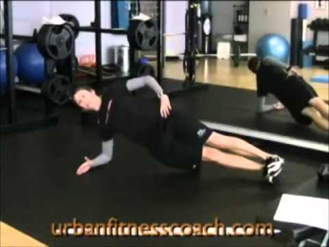 Core: Side Plank:Off-Ice Hockey Goalie Strength Training