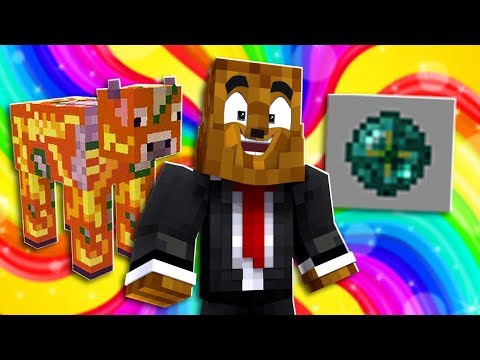 Enchanted Golden Apple Cow Farm (INFINITE Notch Apples)-Minecraft CrazyCraft 3.0 SMP #11 | JeromeASF