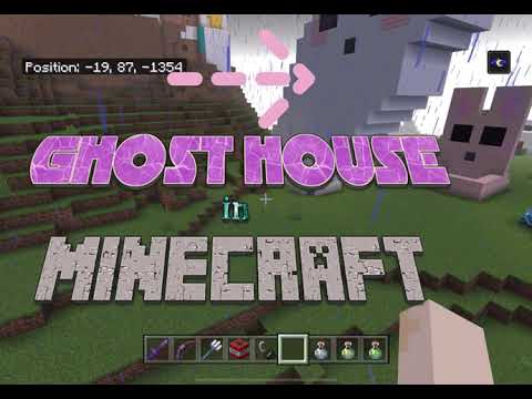 Chloooooooe - Minecraft Special - The Ghost House Facade: A Colorful Surprise Inside! 🌈👻