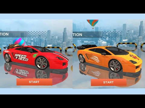Formula Car Racing Stunts 3D: New Car Games 2021 Impossible Lamborghini Racing Level 7 - 10 Gameplay