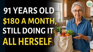 I'm 91 and I Buy Groceries ONCE a Month — Here's My Exact $180 System