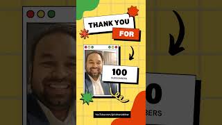 Thank you for 100 subs. Let's grow and know more #reproductivehealth #womenhealth #malehealth