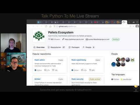 State of Flask and Pallets in 2024 -Talk Python to Me Ep.472