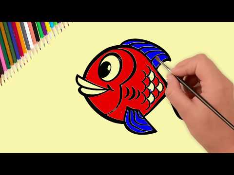 fish learn colors Video