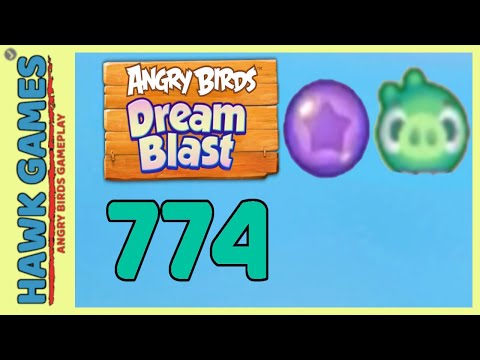 Angry Birds Dream Blast Level 774 - Walkthrough, No Boosters