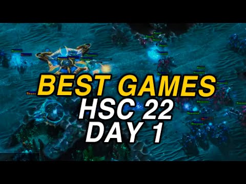 Best matches/moments  from Homestory Cup XXII Day 1 StarCraft 2