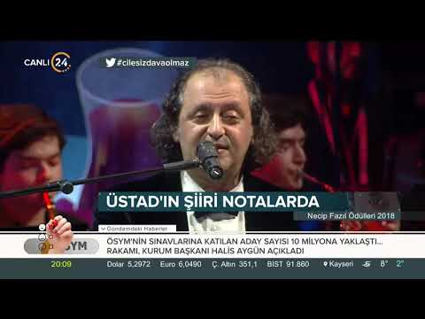 "Şarkımız Bizim" - Necip Fazıl Ödülleri 2018