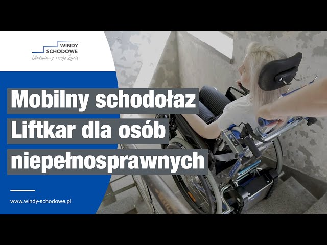 Schodołaz gąsienicowy dla osób niepełnosprawnych | Liftkar PTR