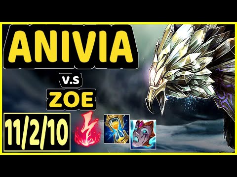 FROGGEN (ANIVIA) vs ZOE - 11/2/10 KDA MID GAMEPLAY - NA Ranked GRANDMASTER