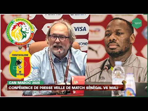 Conférence de Presse Veille de match Sénégal vs Mali