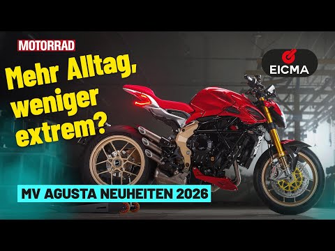 Brutale wird vernünftig?! Plus: Geheimnisvoller Fünfzylinder von MV Agusta auf der EICMA 2025!
