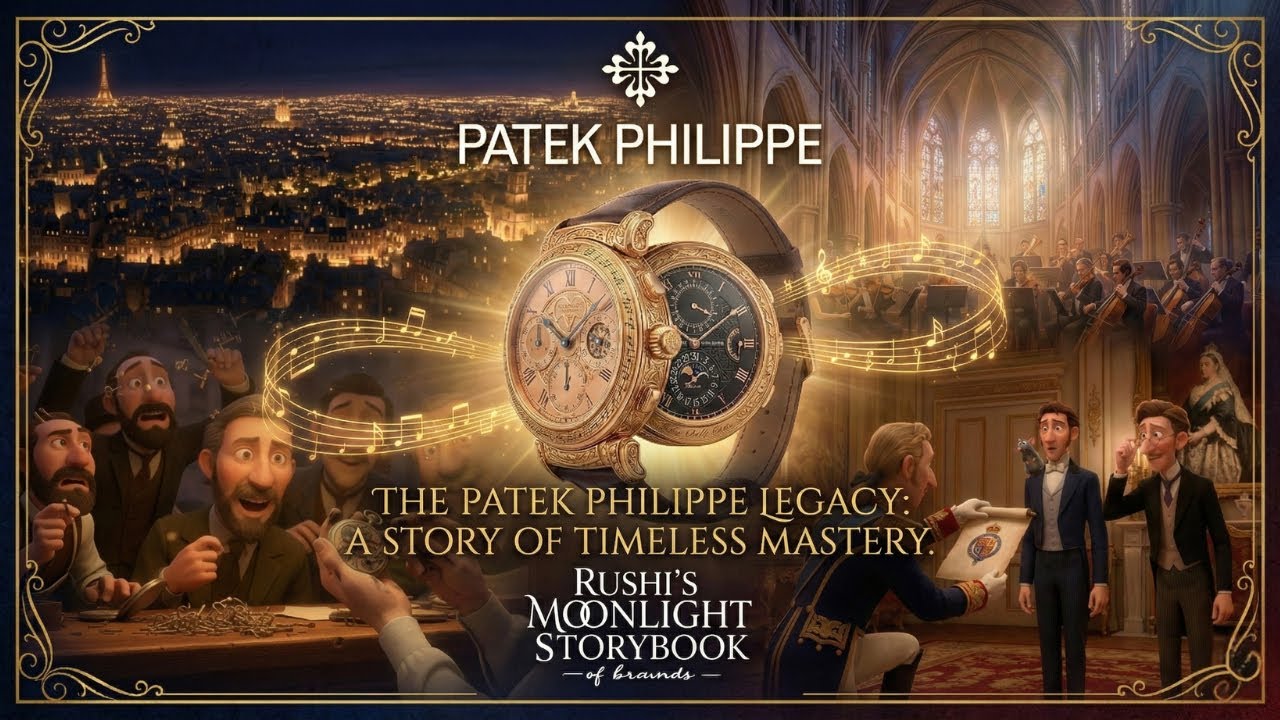 Patek Philippe: War, Loss & the Art of Immortality | Rushi's Moonlight Storybook of Brands