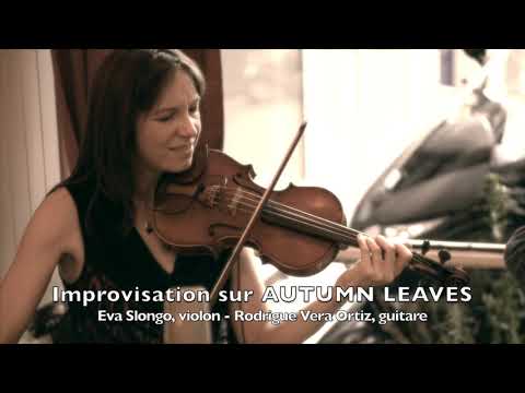 Autumn leaves : Gipsy jazz violin solo