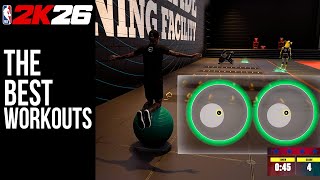 The Best Workouts to use in NBA2K26