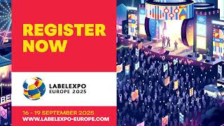 Register now for the biggest Labelexpo ever