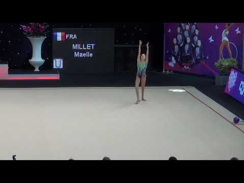 Maelle Millet FRA rope junior Final Miss Valentine 2019