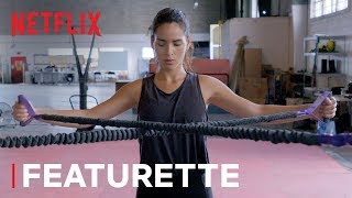 Adria Arjona's Triple Frontier Work Out | Netflix