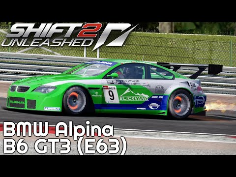 BMW Alpina B6 GT3 (E63) - Circuit Dijon-Prenois Short [ NFS/Need for Speed: Shift 2 | Gameplay ]