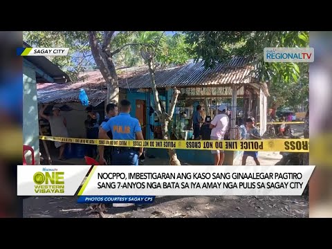 One Western Visayas: NOCPPO, imbestigaran ang ginaalegar pagtiro patay sa pulis sa Sagay City
