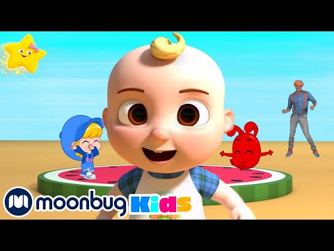 Happy Place Song! | Special Collaboration | Kids Cartoons & Nursery Rhymes | Moonbug Kids