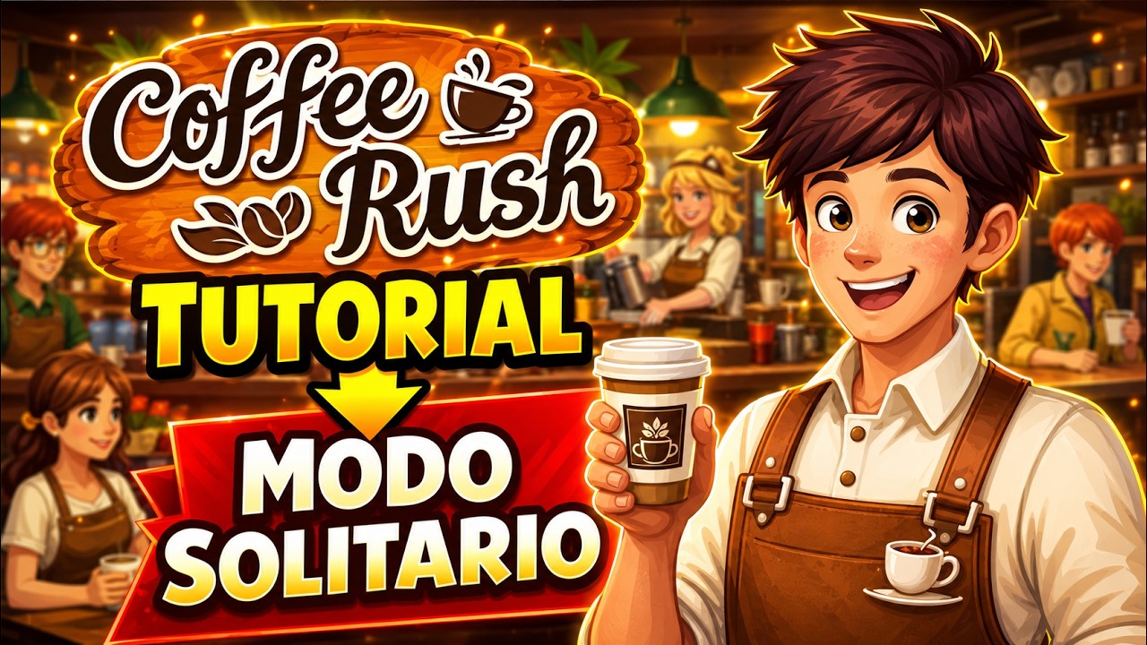Coffee Rush Tutorial : Modo solitario