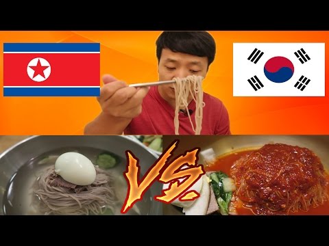Macarrão Norte-Coreano X Macarrão Sul-Coreano