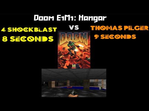 Doom E1M1 Hangar : World Record (4shockblast) VS 2nd (Thomas Pilger)