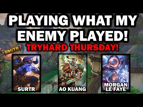 TRYHARD THURSDAY BUT I PLAY WHAT MY ENEMY DID - Season 10 Masters Ranked 1v1 Duel - SMITE