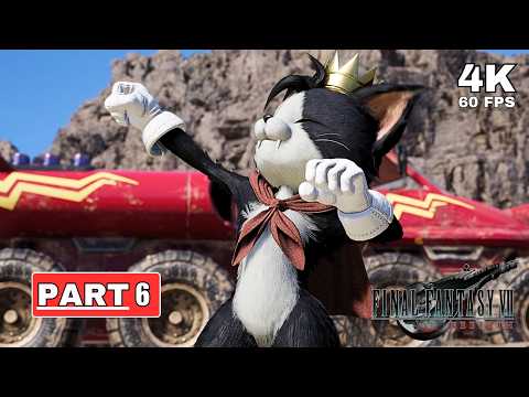 FINAL FANTASY VII REBIRTH Gameplay Walkthrough Part 6 [4K 60FPS PC ULTRA] - No Commentary