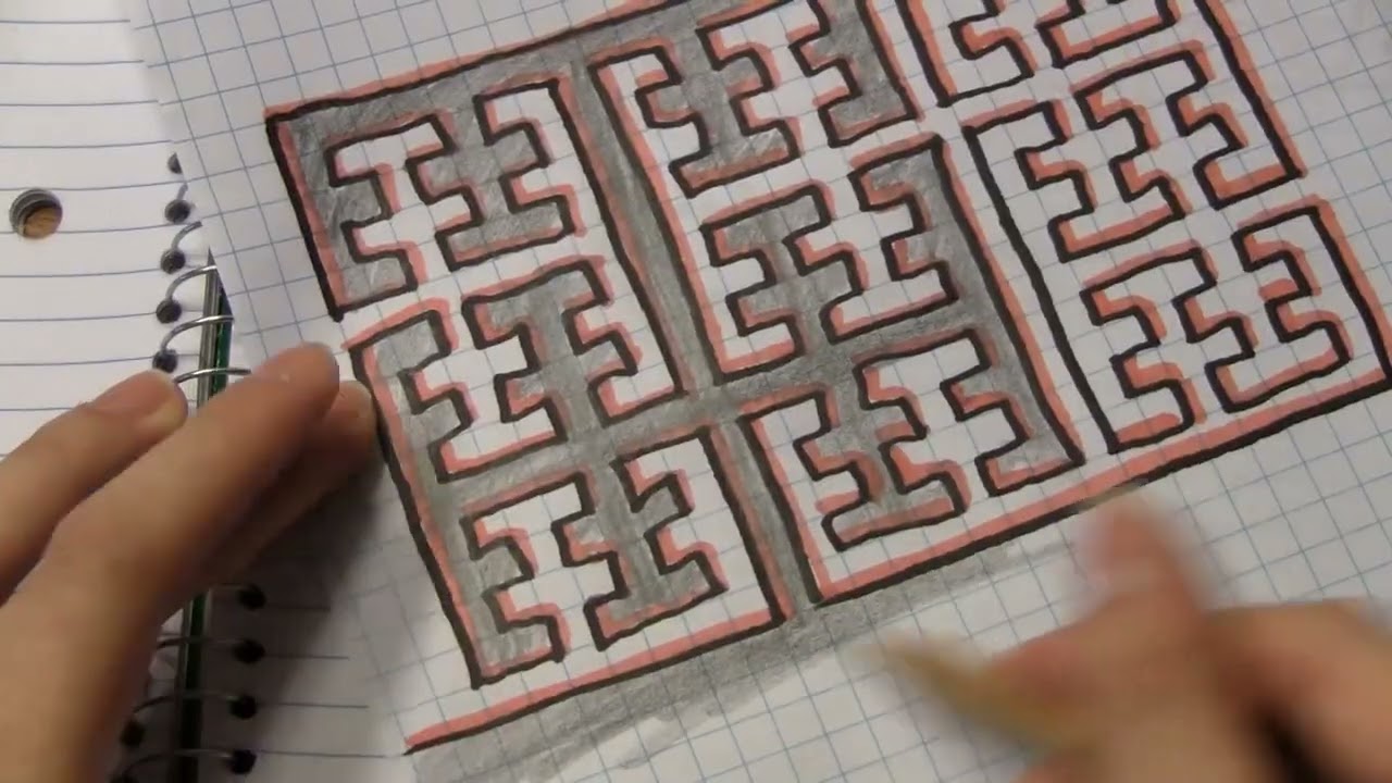 [Re-upload] Doodling in Math Class: Squiggle Inception