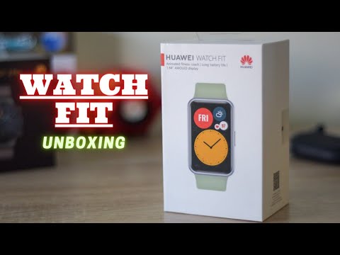 Huawei WATCH FIT Unboxing Video [Greek]