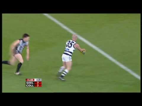Brad Otten's Kicks a Goal - Preliminary Final 2007 v Collingwood (HQ)