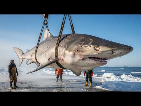 The 400-Year-Old Giant Greenland Shark Beneath Arctic Ice | Ancient Arctic Predator