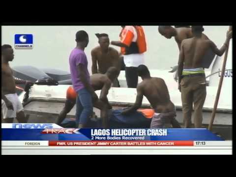 Recovery Of Lagos Helicopter Crash Wreckage Commences 13/08/15