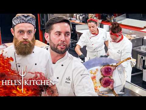 Finalists Are Fuming Over Raw Lamb & Inconsistent Scallops | Hell's Kitchen