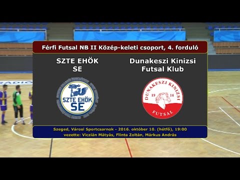 NB II: SZTE EHÖK - Dunakeszi Kinizsi 2-3 (2016.10.10, összefoglaló)