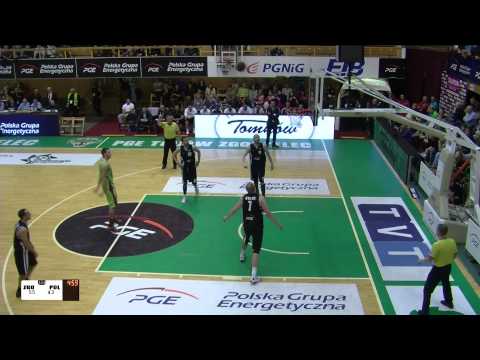 PGE Turów Zgorzelec Polpharma Starogard Gd. 29.04.2013- skrót meczu)