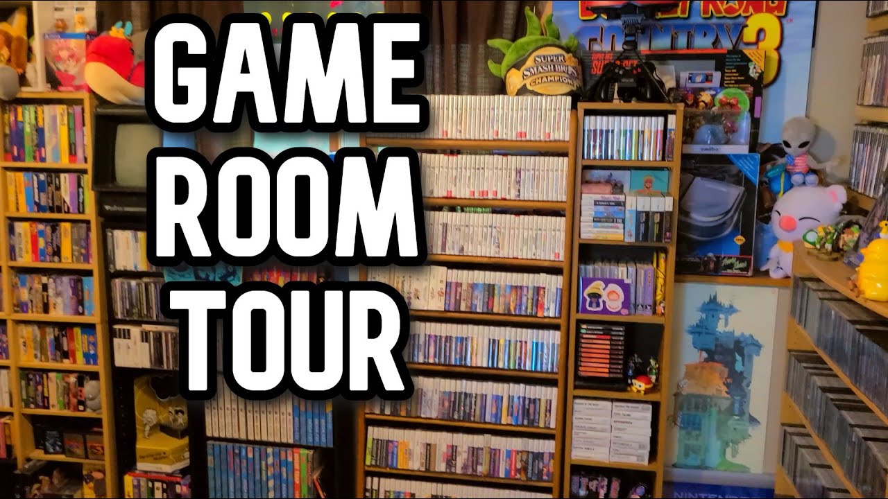A Very In Depth 2022 Game Room Tour