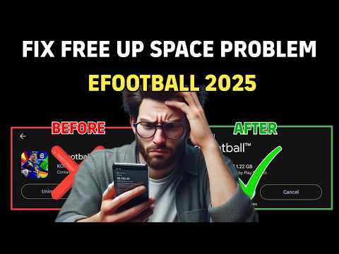 How to Fix eFootball 2025 Mobile Update Problem in Play Store