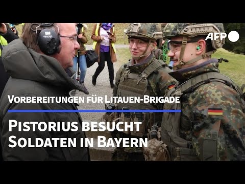 Pistorius: Vorbereitung für Bundeswehr-Brigade in Litauen auf gutem Weg | AFP