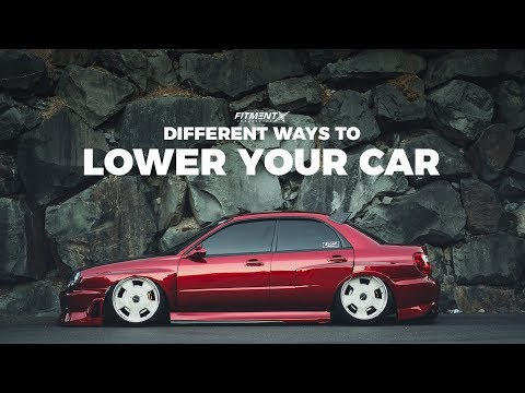 YouTube video about How to properly reposition tires and lower your vehicle