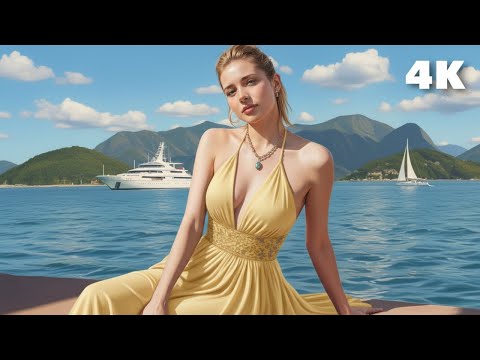 Tropical & Italian Coastal Deep House 2025,Relaxing ChillVocal Summer Mix,Mediterranean Vibes 4K UHD
