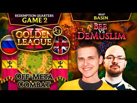 ⭐DeMusliM vs Bee G2 - Golden League II - Off-Meta Combat